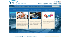 Desktop Screenshot of barrestaurantinsurance.com